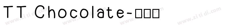 TT Chocolate字体转换